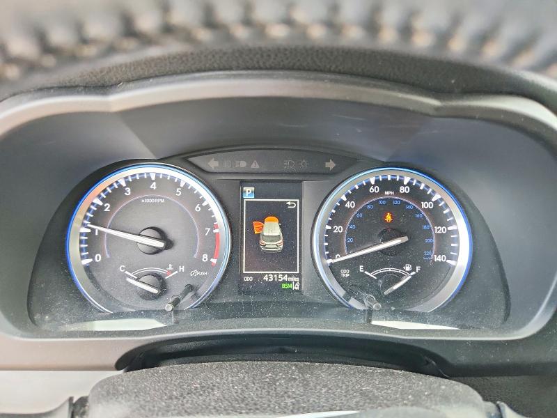 2018 Toyota Highlander VIN 5TDKZRFH0JS531438 COPART salvage auction — FRONT END, Tx - Salvage Vehicle Title, sold $10,700 on 2026-07-14 (photo 9)