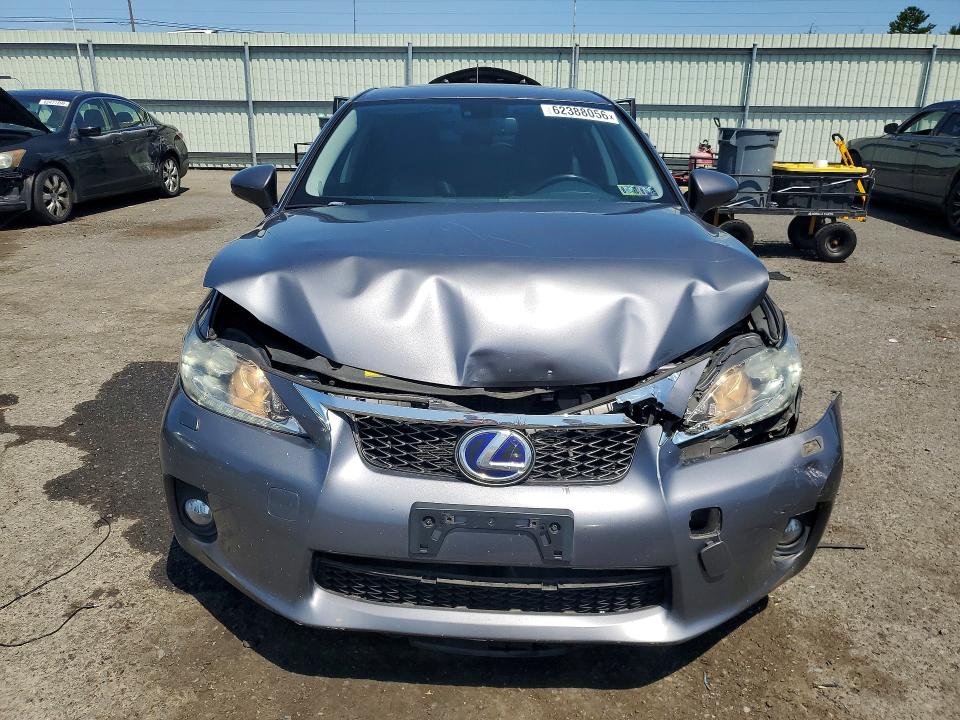 2012 Lexus Ct VIN JTHKD5BHXC2082131 COPART salvage auction — FRONT END, Pa - Certificate Of Salvage, sold $2,250 on 2026-07-31 (photo 5)