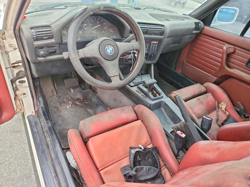 1987 BMW 3 series VIN WBABB2304H1943392 COPART salvage auction — ROOF, Fl - Certificate Of Title, sold $1,600 on 2026-07-30 (photo 8)