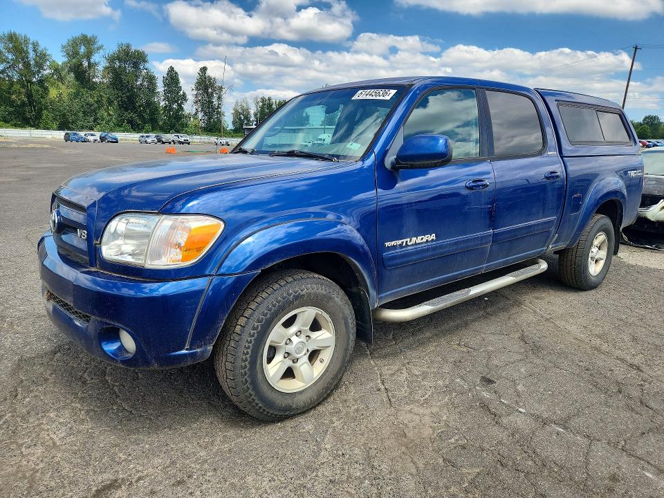 2006 Toyota Tundra VIN 5TBDT48186S534147 COPART salvage auction — MINOR DENT/SCRATCHES, OR - CERTIFICATE OF TITLE, sold $1,150 on 2026-07-27 (photo 1)