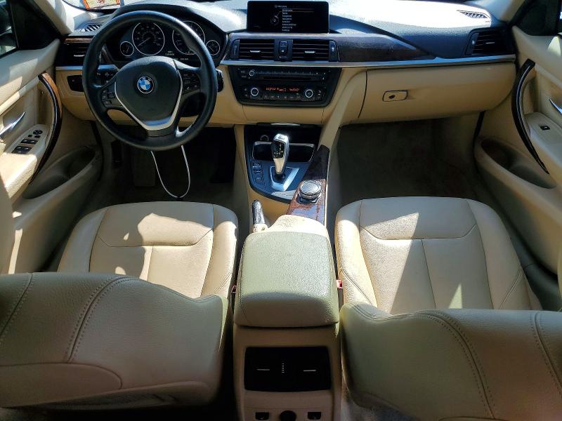 2015 BMW 3er VIN WBA3B5G52FNS16768 COPART salvage auction — WATER/FLOOD, Nj - Cert Of Title-Salvage Flood, sold $1,550 on 2026-08-11 (photo 8)
