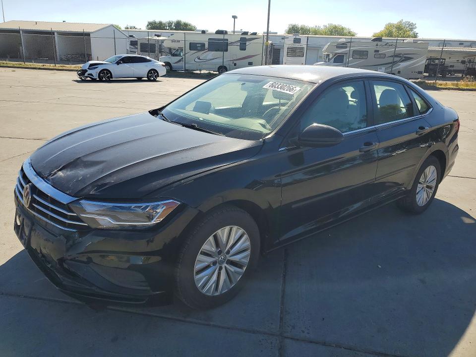 2019 Volkswagen VIN 3VWN57BU5KM244756 COPART salvage auction — FRONT END, Salvage Title, sold $1,650 on 2026-07-27 (photo 1)