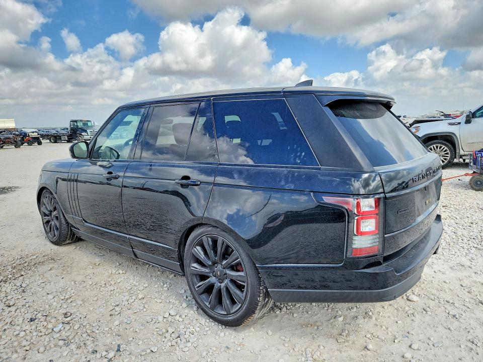 2017 Land rover RANGE ROVER VIN SALGS2FE6HA362940 COPART salvage auction — WATER/FLOOD, Tx - Salvage Title-Flood Damage, sold $1,100 on 2026-07-23 (photo 2)