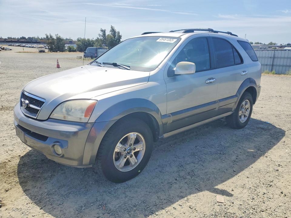 2004 Kia Sorento VIN KNDJD733445239616 COPART salvage auction — SIDE, Ca - Salvage Certificate, sold $175 on 2026-07-23 (photo 1)