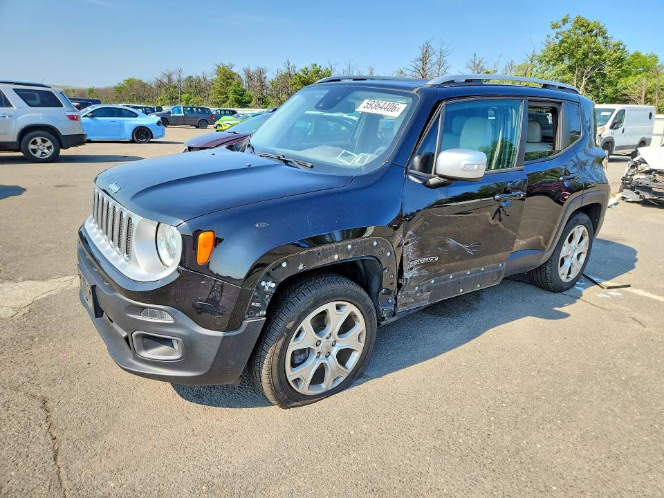 2017 Jeep Renegade VIN ZACCJBDB6HPE43289 COPART salvage auction — SIDE, Salvage Title, sold $300 on 2026-07-13 (photo 1)