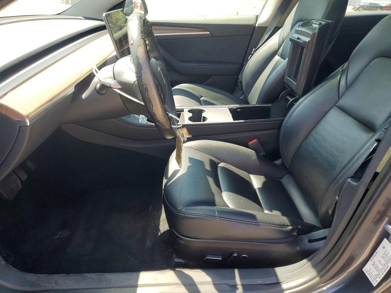 2022 Tesla Model 3 VIN 5YJ3E1EA3NF304695 COPART salvage auction — UNDERCARRIAGE, OR - CERTIFICATE OF TITLE, sold $6,400 on 2026-07-20 (photo 7)