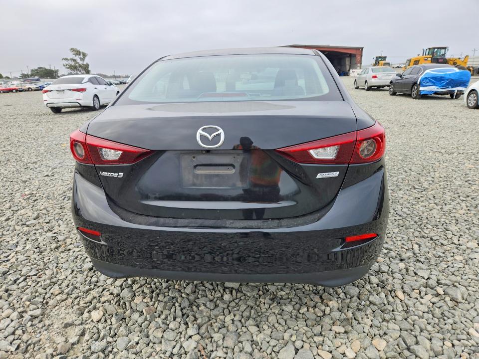2016 Mazda 3 VIN JM1BM1U75G1337715 COPART salvage auction — FRONT END, Ca - Salvage Certificate, sold $900 on 2026-08-01 (photo 6)