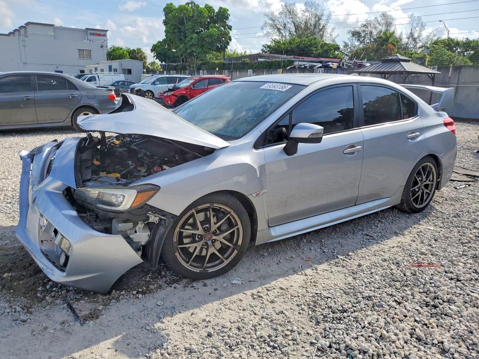 2015 Subaru Wrx VIN JF1VA2S6XF9837431 COPART salvage auction — FRONT END, FL - CERT OF TITLE SLVG REBUILDABLE, sold $1,750 on 2026-07-10 (photo 1)