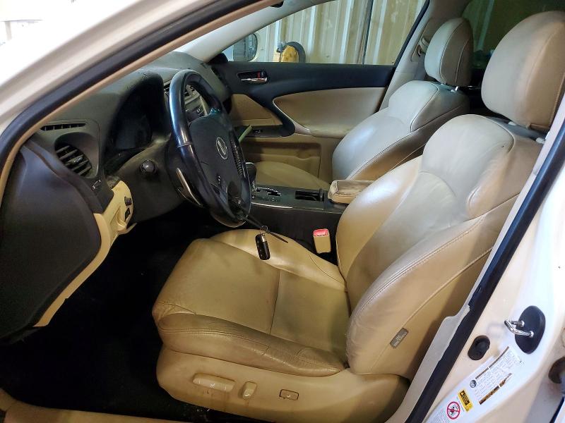 2008 Lexus Is 250 VIN JTHBK262685080537 COPART salvage auction — REAR END, Tx - Cert Of Title-Rebuilt Salvage, sold $2,151 on 2026-07-24 (photo 7)