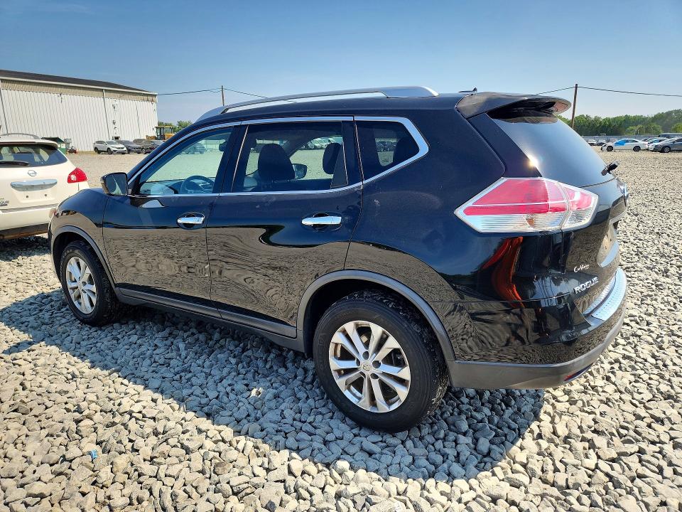 2015 Nissan Rogue VIN KNMAT2MV1FP521175 COPART salvage auction — MINOR DENT/SCRATCHES, NJ - CERTIFICATE OF TITLE, sold $700 on 2026-07-20 (photo 2)