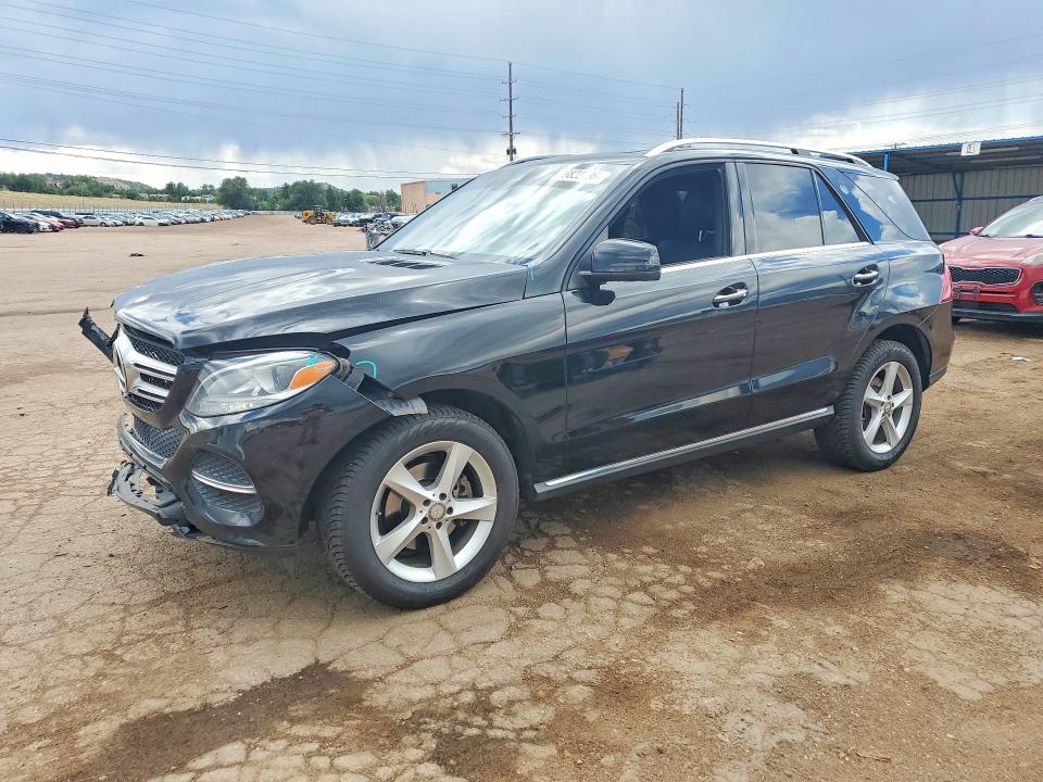 2016 Mercedes-benz Gle VIN 4JGDA5HB3GA700225 COPART salvage auction — FRONT END, Co - Salvage Title, sold $5,100 on 2026-08-03 (photo 1)