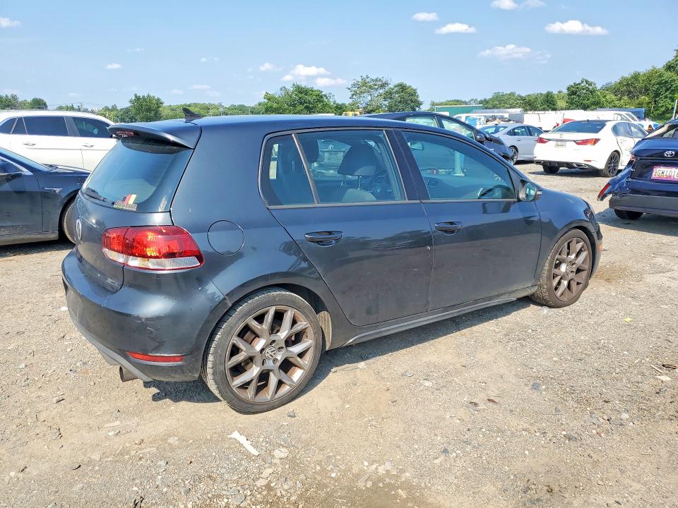 2014 Volkswagen Gti VIN WVWHD7AJXEW004133 COPART salvage auction — SIDE, MD - CERTIFICATE OF TITLE, sold $400 on 2026-07-28 (photo 3)