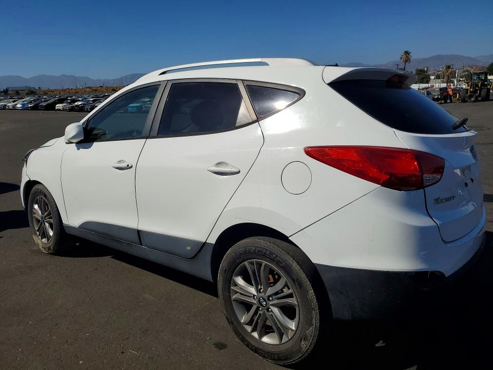 2015 Hyundai Tucson VIN KM8JU3AG7FU092680 COPART salvage auction — FRONT END, Ca - Cert Of Title-Salvaged, sold $2,300 on 2026-07-27 (photo 2)
