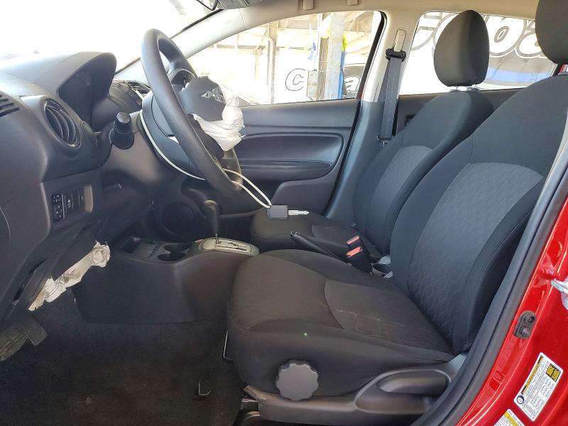2024 Mitsubishi Mirage VIN ML32AUHJ9RH026088 COPART salvage auction — FRONT END, FL - CERT OF TITLE SLVG REBUILDABLE (P), sold $1,100 on 2026-07-27 (photo 7)