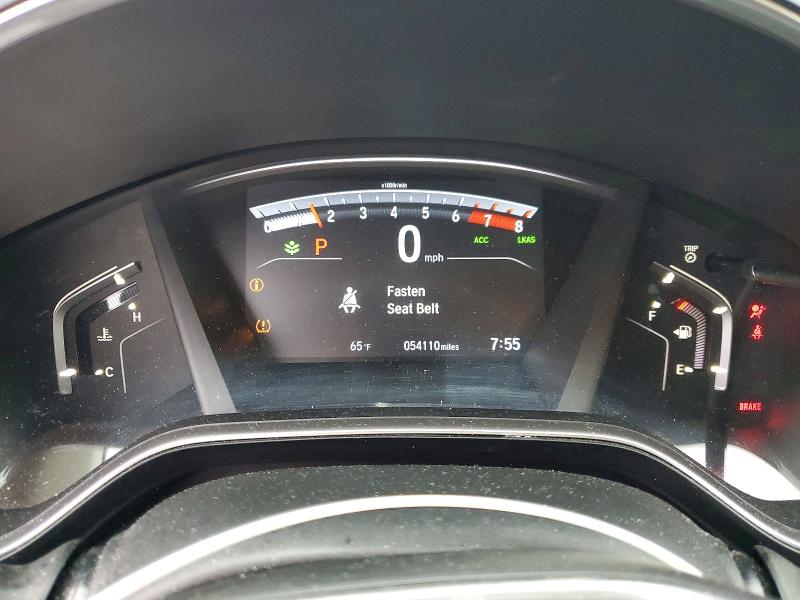 2019 Honda Cr-v VIN JHLRW2H82KX020985 COPART salvage auction — SIDE, Pa - Certificate Of Salvage, sold $5,600 on 2026-07-24 (photo 9)