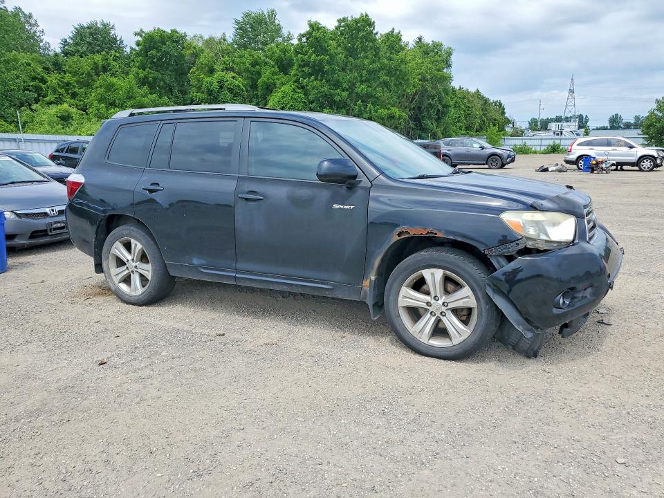 2008 Toyota Highlander VIN JTEES43A682035634 COPART salvage auction — MECHANICAL, On - Permit No Brand - Unfit, sold $1,800 on 2026-07-30 (photo 4)