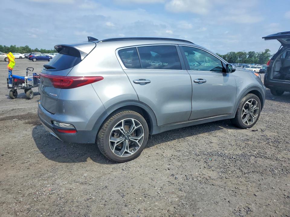 2021 Kia Sportage VIN KNDPRCA69M7874563 COPART salvage auction — SIDE, Va - Cert Of Title - Salvage, sold $4,200 on 2026-07-22 (photo 3)