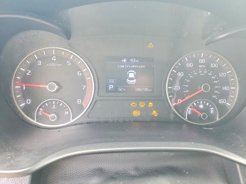 2019 Kia VIN 5XXGT4L36KG342329 COPART salvage auction — MINOR DENT/SCRATCHES, Sc - Certificate Of Title (P), sold $3,050 on 2026-07-27 (photo 9)