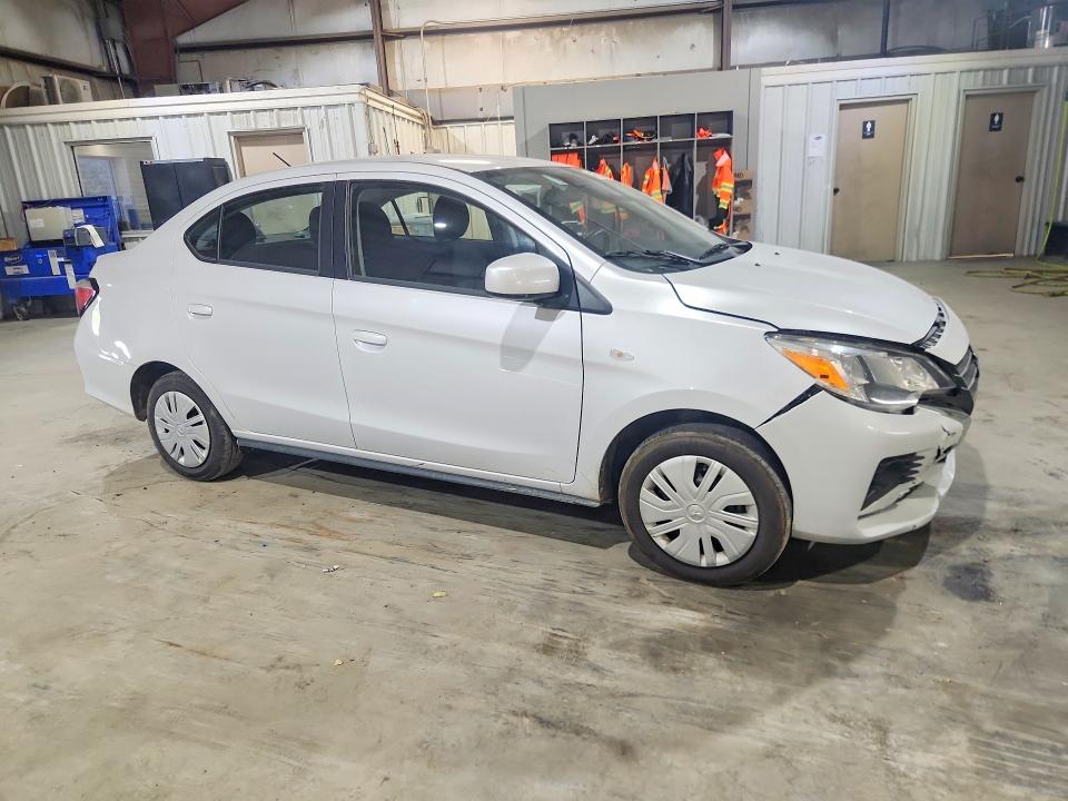 2024 Mitsubishi Mirage VIN ML32FUFJ6RHF16415 COPART salvage auction — FRONT END, FL - CERTIFICATE OF TITLE, sold $8,400 on 2026-07-20 (photo 4)