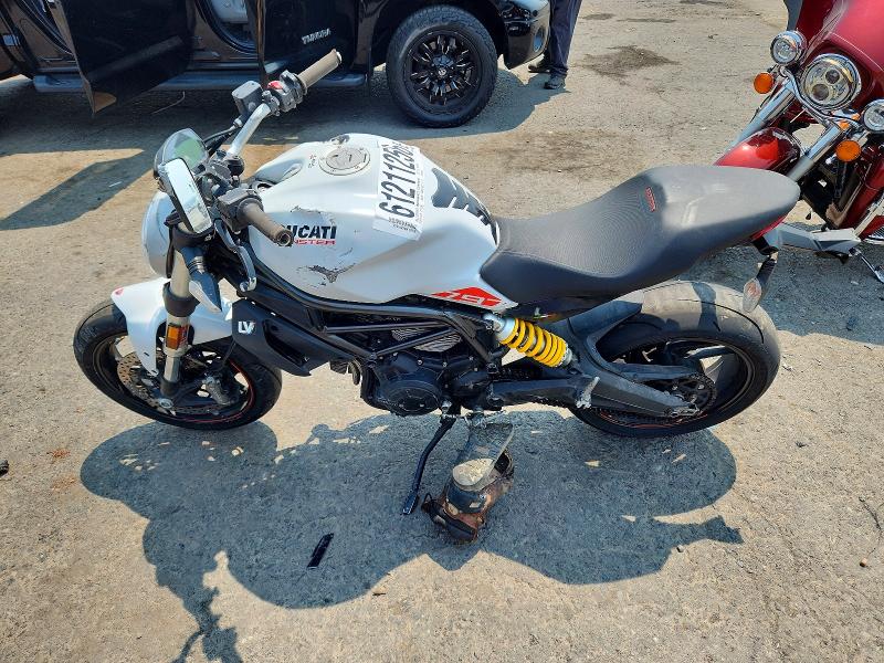 2020 Ducati Monster VIN ML0MADBM8LT003818 COPART salvage auction — SIDE, Pa - Certificate Of Salvage, sold $1,100 on 2026-08-20 (photo 3)