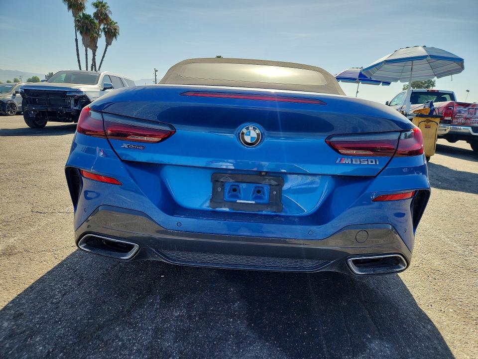 2019 BMW M8 VIN WBAFY4C57KBX39274 COPART salvage auction — UNDERCARRIAGE, Tx - Dis/Dlr/Exp Only Clean Title (P), sold $18,800 on 2026-07-31 (photo 6)