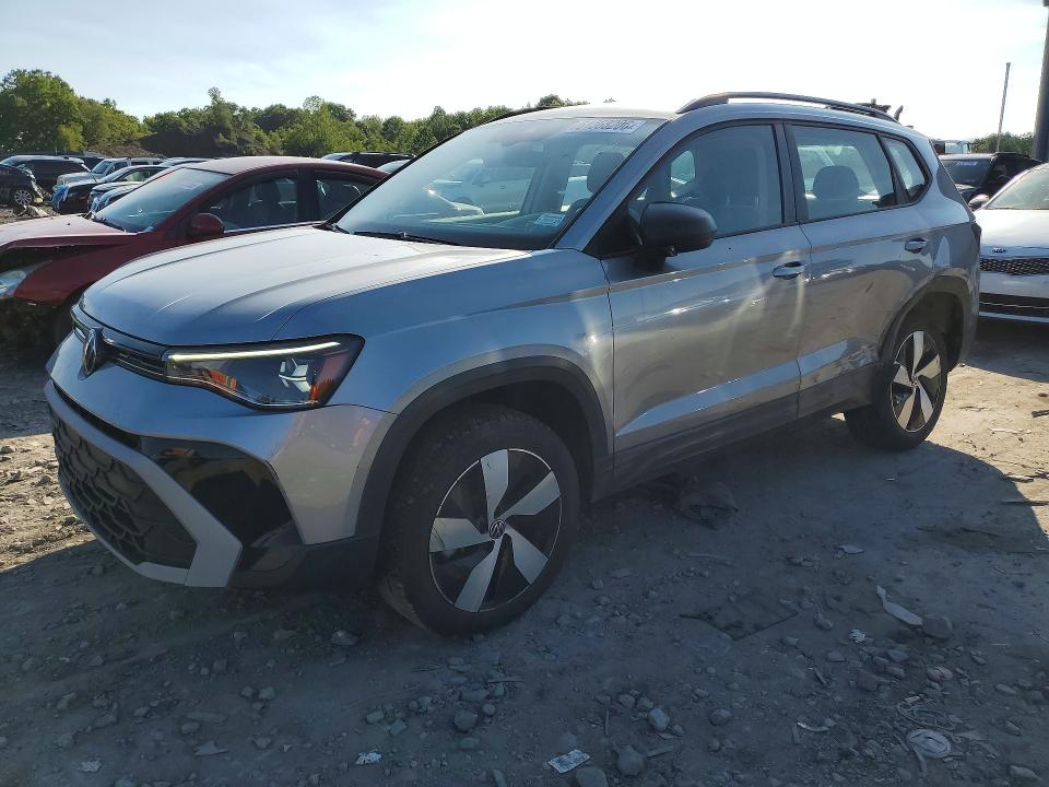 2025 Volkswagen VIN 3VV8C7B23SM046912 COPART salvage auction — SIDE, Pa - Certificate Of Salvage, sold $8,800 on 2026-07-30 (photo 1)
