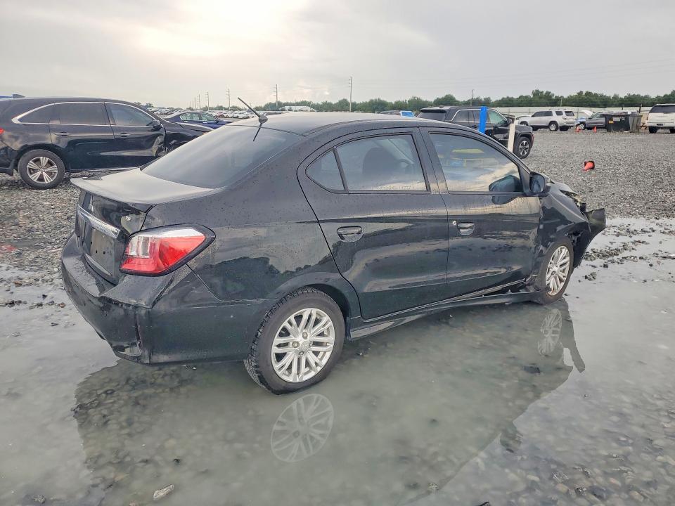2021 Mitsubishi Mirage VIN ML32FVFJ3MHF01014 COPART salvage auction — FRONT END, Fl - Cert Of Title Slvg Rebuildable, sold $2,200 on 2026-07-17 (photo 3)