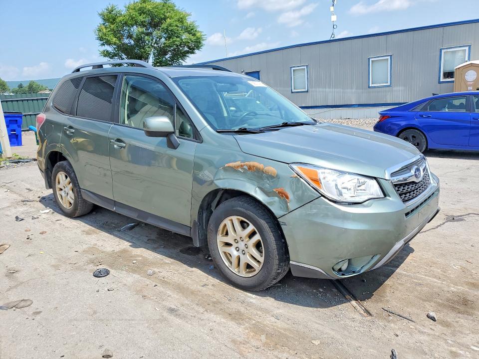 2014 Subaru Forester VIN JF2SJAEC7EH469451 COPART salvage auction — FRONT END, PA - CERTIFICATE OF SALVAGE, sold $400 on 2026-07-22 (photo 4)