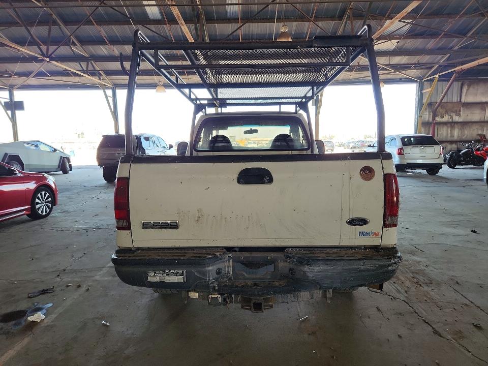 2005 Ford F-250 super duty VIN 1FTNF20525ED02055 COPART salvage auction — NORMAL WEAR, AZ - CERTIFICATE OF TITLE, sold $650 on 2026-07-27 (photo 6)
