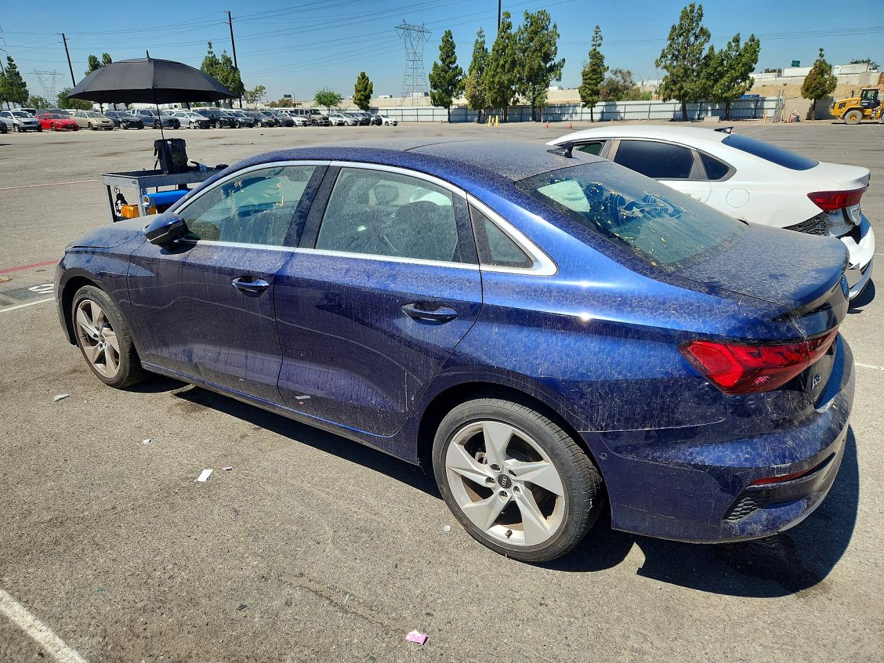 2023 Audi A3 VIN WAUAUDGY0PA042004 COPART salvage auction — Minor Dent/Scratches, Wv - Dis/Dlr/Exp Only Clean Title (P), sold $11,000 on 2026-09-15 (photo 2)
