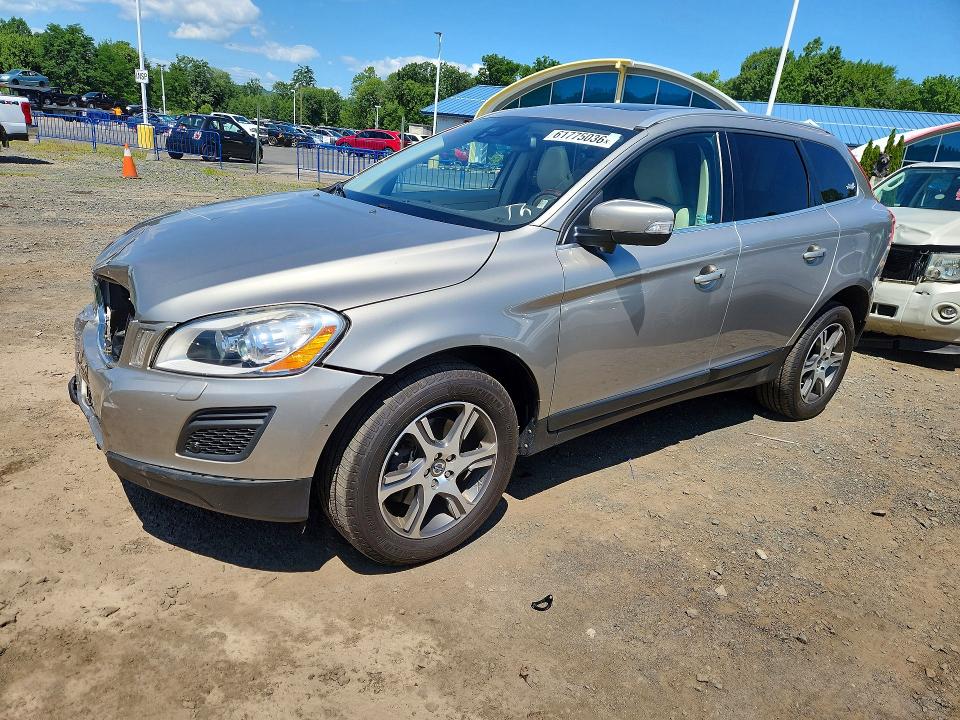 2013 Volvo Xc60 VIN YV4902DZ3D2407359 COPART salvage auction — FRONT END, Ct - Cert Of Title-Salvage, sold $1,750 on 2026-08-06 (photo 1)