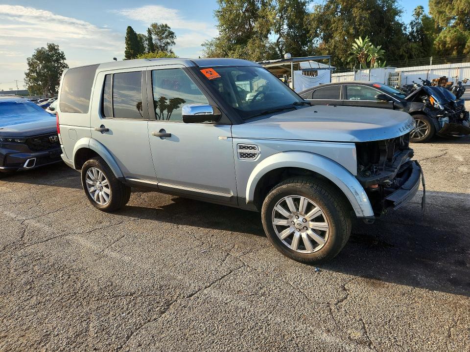 2012 Land rover Lr4 VIN SALAK2D44CA611891 COPART salvage auction — FRONT END, Ca - Salvage Certificate, sold $2,650 on 2026-07-31 (photo 4)