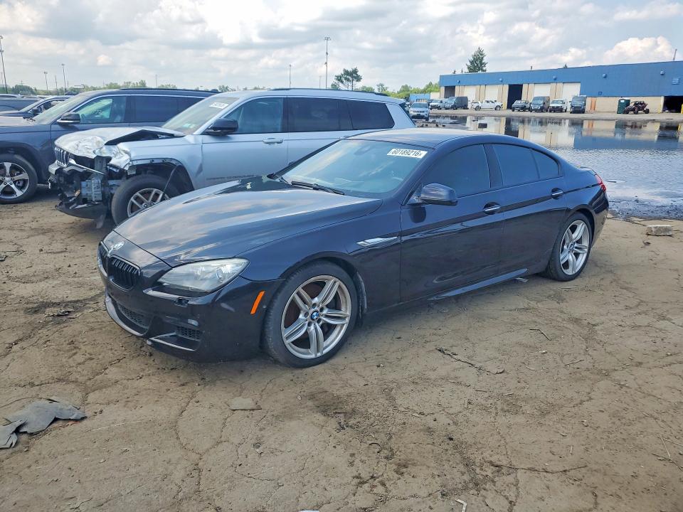 2014 BMW VIN WBA6B2C5XED128816 COPART salvage auction — FRONT END, Mi - Cert Of Title-Rebuilt Salvage, sold $375 on 2026-07-31 (photo 1)