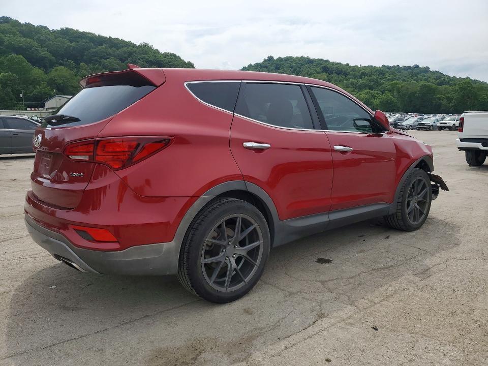 2017 Hyundai VIN 5XYZT3LB2HG391767 COPART salvage auction — FRONT END, Pa - Certificate Of Salvage, sold $1,700 on 2026-07-23 (photo 3)