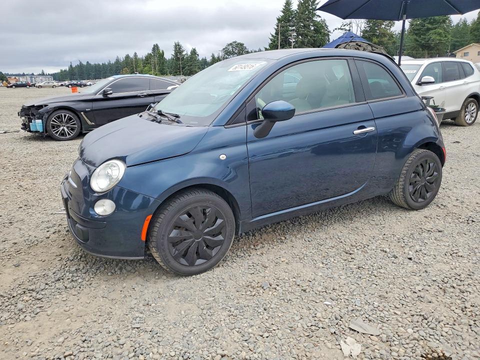 2014 Fiat 500 VIN 3C3CFFAR1ET264080 COPART salvage auction — FRONT END, Wa - Bill Of Sale, sold $200 on 2026-07-31 (photo 1)