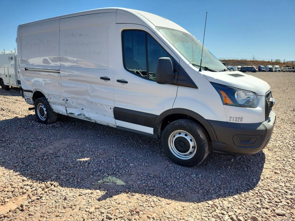 2023 Ford Transit VIN 1FTBR1C8XPKB48273 COPART salvage auction — SIDE, AZ - CERT OF TITLE - SALVAGE, sold $11,000 on 2026-07-30 (photo 4)
