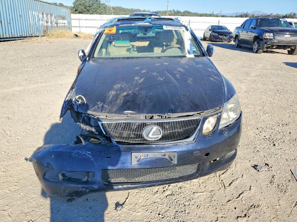 2007 Lexus Gs 350 VIN JTHBE96S370011588 COPART salvage auction — FRONT END, CA - DIS/DLR/EXP APP FOR DUP SALVAG, sold $50 on 2026-07-31 (photo 5)