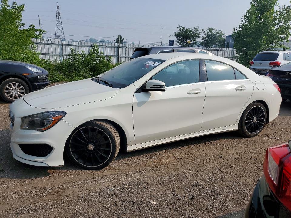 2015 Mercedes-benz Cla-class VIN WDDSJ4GB4FN217492 COPART salvage auction — VANDALISM, On - Permit No Brand - Unfit, sold $150 on 2026-07-28 (photo 1)