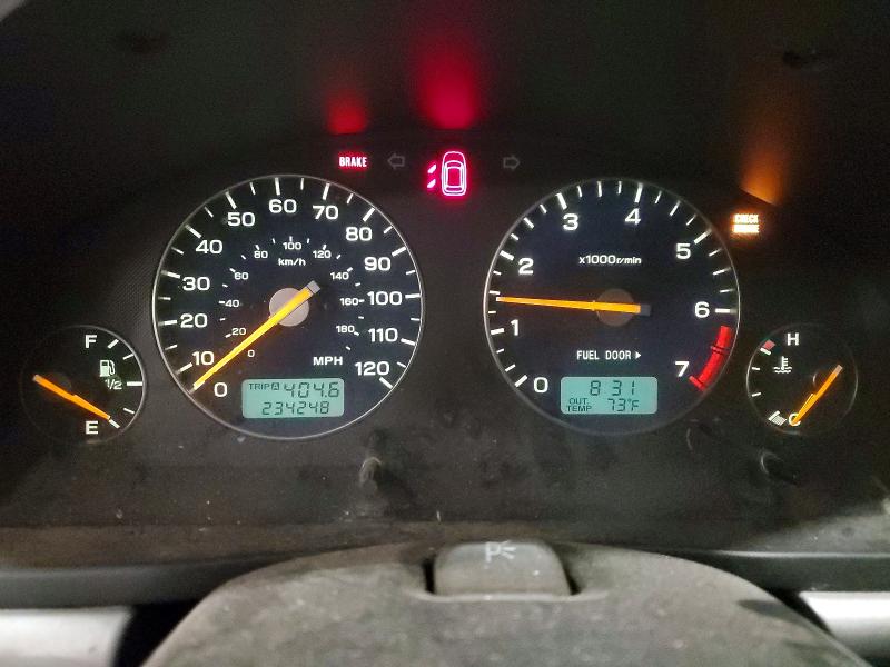 2003 Subaru Baja VIN 4S4BT61C736106955 COPART salvage auction — FRONT END, MN - CERT OF TITLE-PRIOR SALVAGE, sold $275 on 2026-07-27 (photo 9)