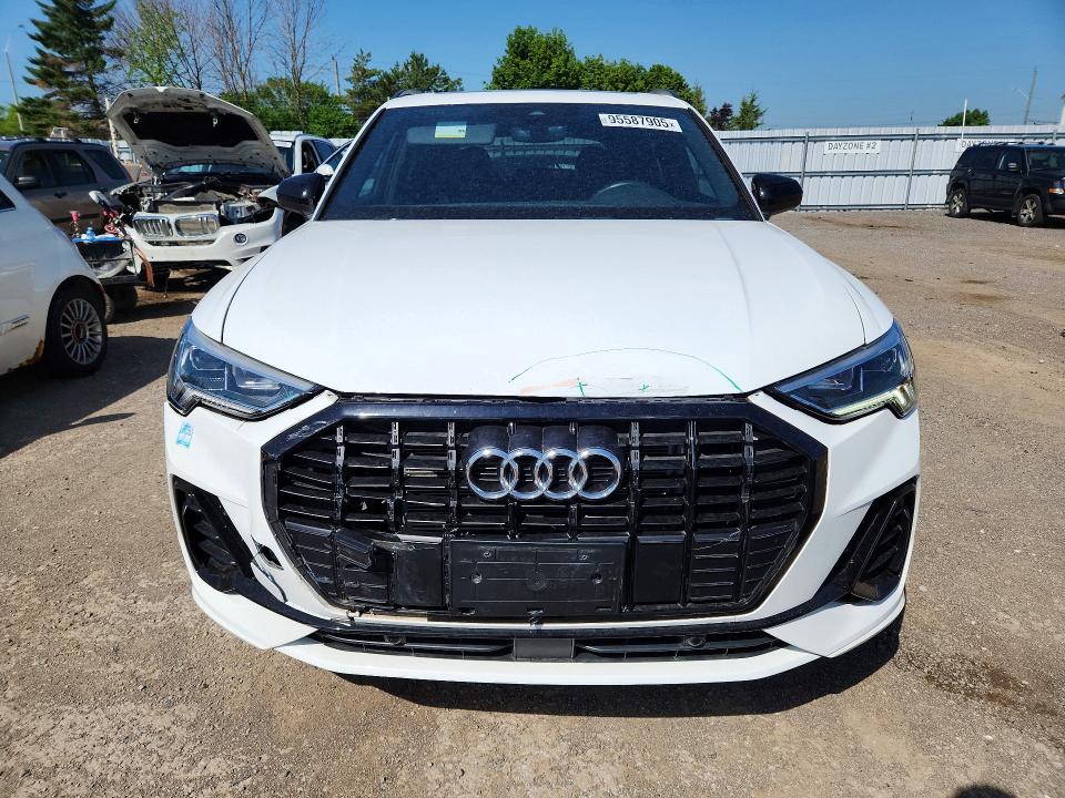 2023 Audi Q3 VIN WA1EECF33P1041618 COPART salvage auction — FRONT END, On - Permit No Brand - Unfit, sold $7,000 on 2026-07-28 (photo 5)