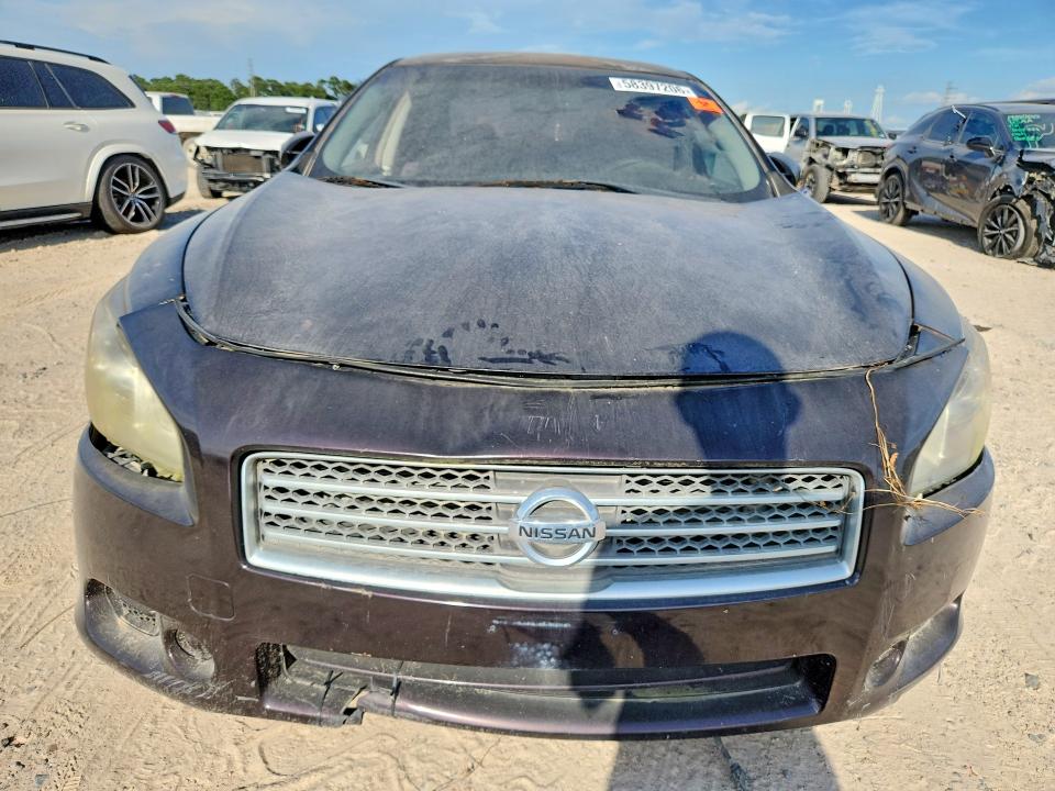 2014 Nissan Maxima VIN 1N4AA5AP2EC497140 COPART salvage auction — FRONT END, Tx - Cert Of Title-Rebuilt Salvage, sold $350 on 2026-07-10 (photo 5)