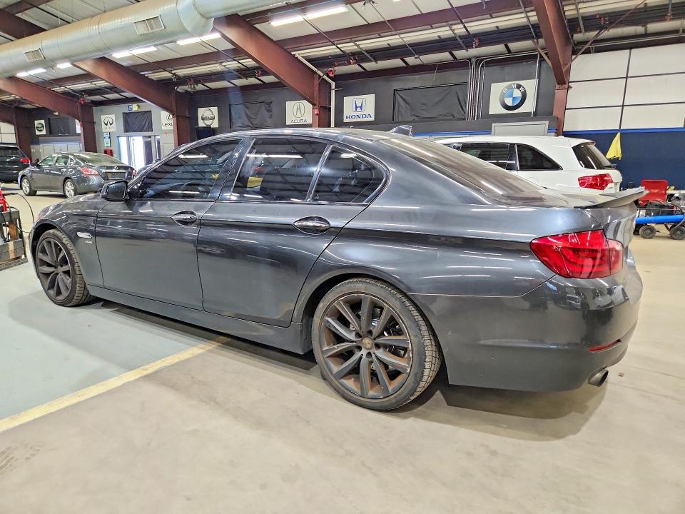 2011 BMW 5 series VIN WBAFU7C54BC439828 COPART salvage auction — FRONT END, CT - CERT OF TITLE-SALVAGE, sold $450 on 2026-07-23 (photo 2)