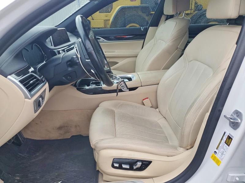2019 BMW 7er VIN WBA7E2C55KB218281 COPART salvage auction — REAR END, Fl - Cert Of Title Slvg Rebuildable, sold $12,500 on 2026-08-03 (photo 7)