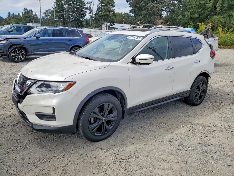 2019 Nissan Rogue VIN JN8AT2MV7KW394565 COPART salvage auction — REAR END, Wa - Bill Of Sale, sold $3,850 on 2026-07-31 (photo 1)