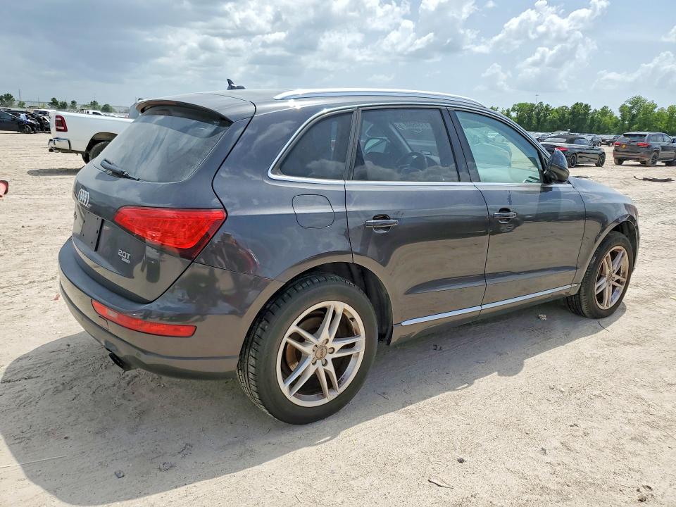 2014 Audi Q5 VIN WA1LFAFP1EA076246 COPART salvage auction — MINOR DENT/SCRATCHES, TX - DEALER ONLY CLEAN TITLE (P), sold $1,700 on 2026-07-31 (photo 3)