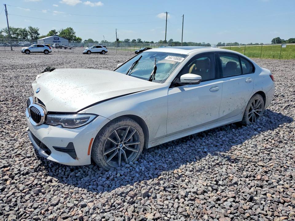 2022 BMW 3er VIN 3MW5R7J02N8C63362 — COPART salvage auction photo