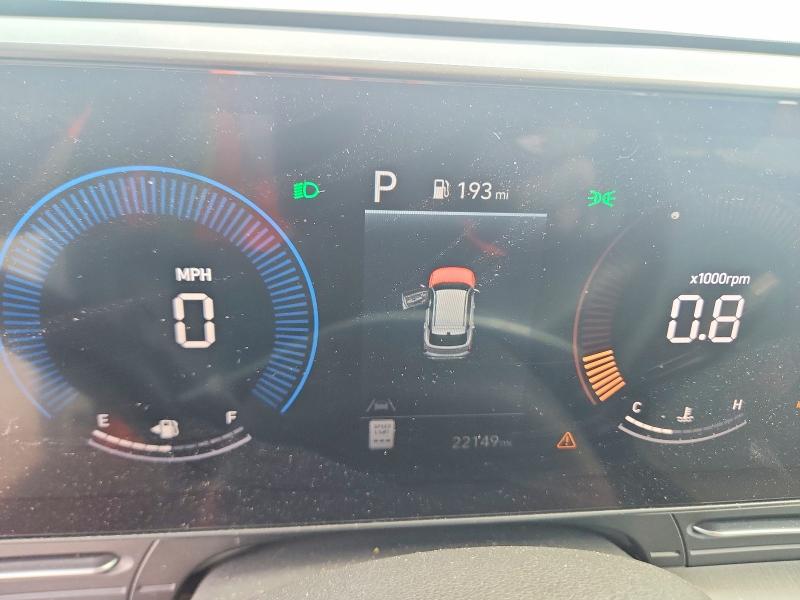 2024 Hyundai Kona VIN KM8HB3AB9RU041257 COPART salvage auction — FRONT END, Salvage Title, sold $650 on 2026-07-30 (photo 9)