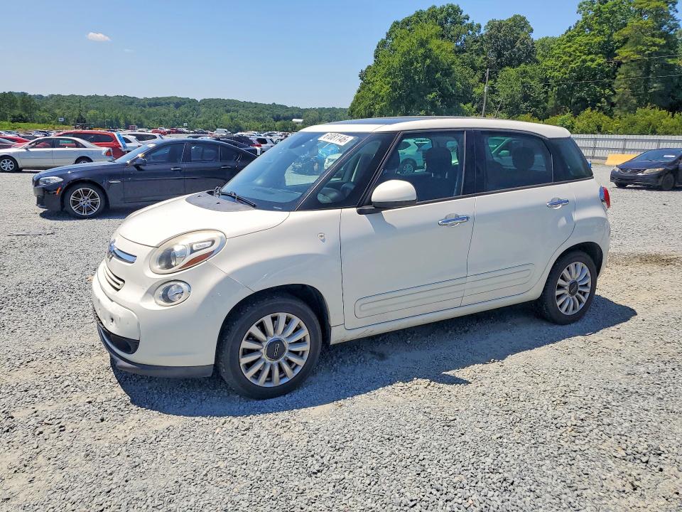 2014 Fiat 500 VIN ZFBCFABHXEZ016507 COPART salvage auction — FRONT END, Nc - Dealer Only Clean Title, sold $175 on 2026-07-23 (photo 1)