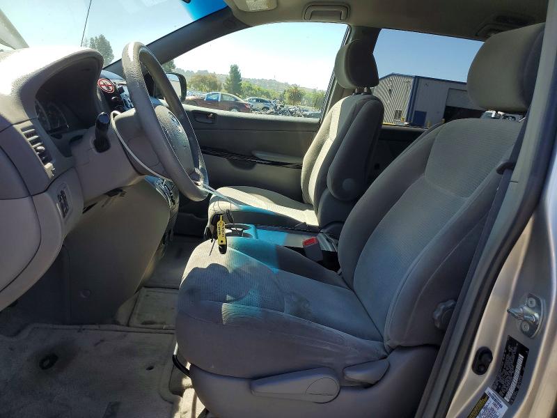 2005 Toyota Sienna VIN 5TDZA23C95S235197 COPART salvage auction — FRONT END, Ca - Salvage Certificate, sold $800 on 2026-07-31 (photo 7)