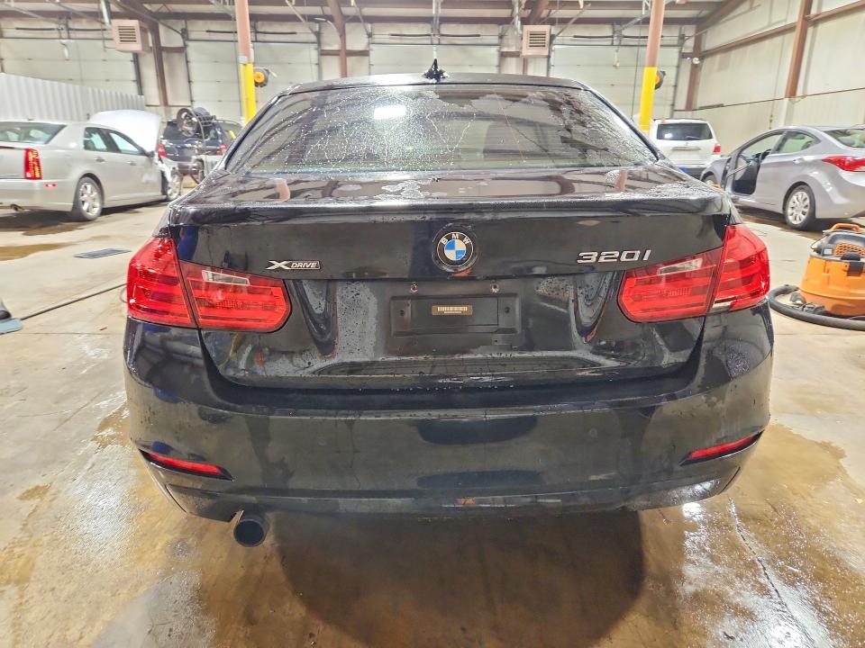 2015 BMW 3er VIN WBA3C3C50FK203073 COPART salvage auction — FRONT END, Pa - Certificate Of Salvage, sold $1,200 on 2026-07-31 (photo 6)